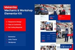 Mekanika - Mechanic and Workshop Company Template Kit