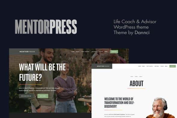 Download MentorPress - Life Coach & Advisor WordPress theme GPL WordPress Plugin