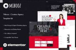 Mibooz - Creative Agency Elementor Template Kit