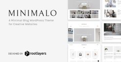 Download Minimalo - A Minimal Blog WordPress Theme for Creative Websites