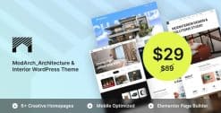 ModArch - Architecture & Interior WordPress Theme