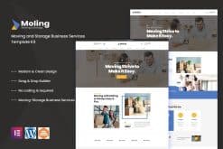 Moling - Moving and Storage Business Services Template Kit