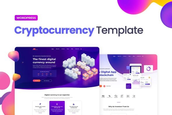 Moneer - Cryptocurrency Elementor Template Kit