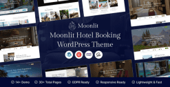 Download Moonlit - Hotel Booking WordPress Theme GPL WordPress Plugin