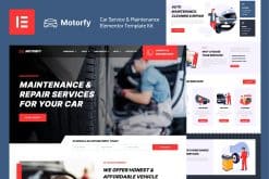 Motorfy - Car Service & Maintenance Elementor Template Kit