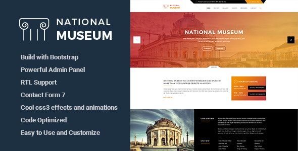 Download Museum - Responsive WordPress Theme