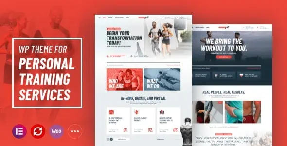 Download NanoFit - WP Theme for Personal Training Services