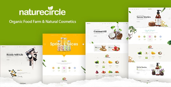 Download NatureCircle - Organic Theme for WooCommerce WordPress