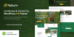 Naturn – Landscape & Gardening FSE WordPress Theme