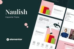 Naulish - Copywriter Elementor Template Kit