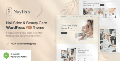 Naylish – Nail Salon & Beauty Care FSE WordPress Theme