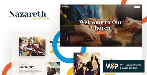 Download Nazareth | Church & Religion WordPress Theme