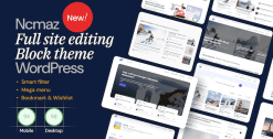 Ncmaz - News Magazine FSE WordPress Block Theme
