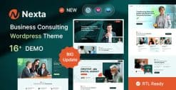 Download Nexta - Business Consulting WordPress Theme GPL WordPress Plugin