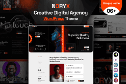 Download Noryx - Digital Agency & Creative WordPress Theme GPL WordPress Plugin