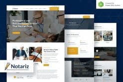 Notariz - Notary Public & Legal Services Elementor Template Kit