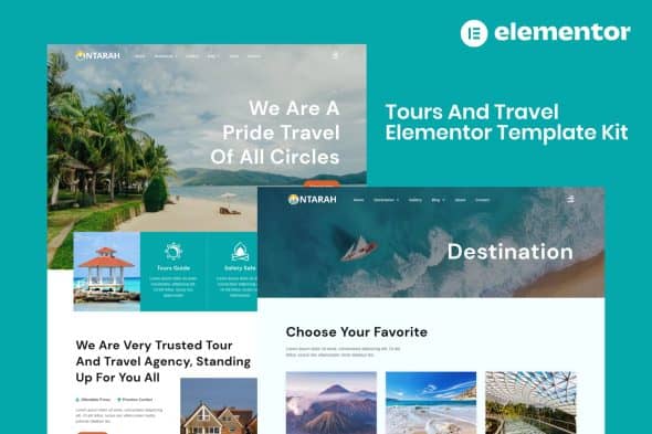 Ntarah - Tours & Travel Elementor Template Kit