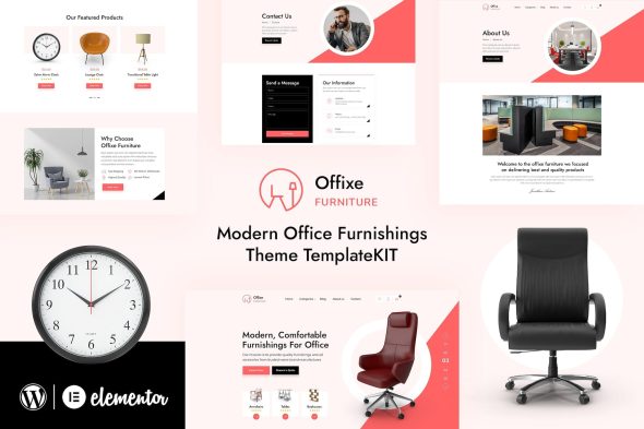 Offixe - Furniture Elementor Template Kit