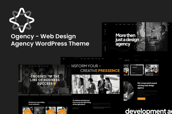 Download Ogency - Web Design Agency WordPress Theme GPL WordPress Plugin