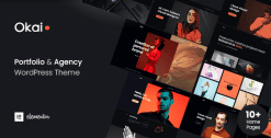 Download Okai - Creative Portfolio WordPress Theme GPL WordPress Plugin
