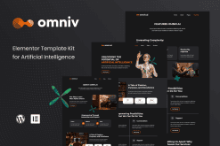 Omniv AI - Artificial Intelligence Elementor Template Kit