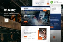 Ondustry - Industry & Manufacturing Elementor Template Kit