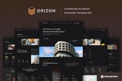 Download Orizon – Architecture & Interior Design Elementor Template Kit