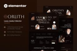 Download Orlith – Luxury Jewelry Collection Elementor Template Kit