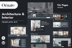 Ornate - Architecture & Interior Design Elementor Template Kit