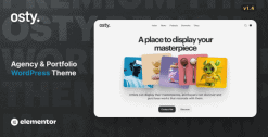 Download Osty - Creative Agency and Portfolio Theme GPL WordPress Plugin