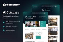 Outspace – Coworking & Creative Space Elementor Template Kit