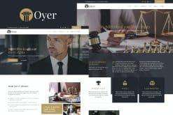 Oyer - Lawyer & Attorney Elementor Template Kit