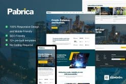 Pabrica - Engineering & Industrial Service Elementor Template Kit