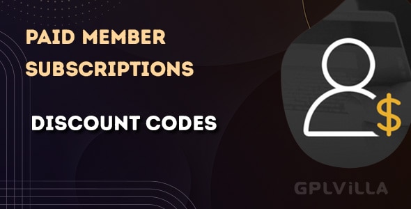 Download Paid Member Subscriptions Discount Codes Addon