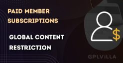 Download Paid Member Subscriptions Global Content Restriction