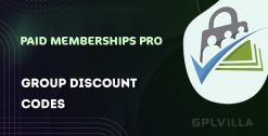 Download Paid Memberships Pro Group Discount Codes Add On