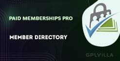 Download Paid Memberships Pro Member Directory Add On