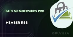 Download Paid Memberships Pro Member RSS Add On