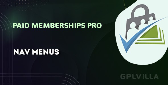 Download Paid Memberships Pro Nav Menus Add On