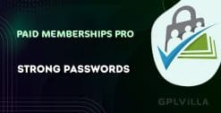 Download Paid Memberships Pro - Require Strong Passwords