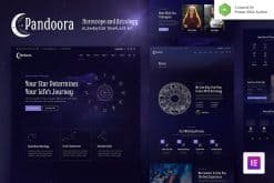 Pandoora - Horoscope & Astrology Elementor Template Kit