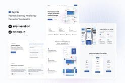 PayMe – Payment Gateway Mobile App Elementor Template Kit