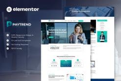 Paytrend - Online Payment Gateaway Elementor Template Kit