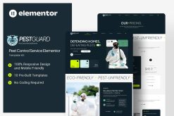 Download Pestguard – Pest Control Service Elementor Template Kit