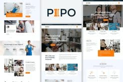 Pipo - Plumber Services Elementor Template Kit