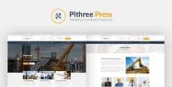 Download Pithree – Construction & Building WordPress Theme