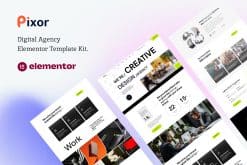 Download Pixor – Creative Digital Agency Elementor Template Kit