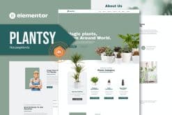 Plantsy - Houseplants Elementor Template Kit