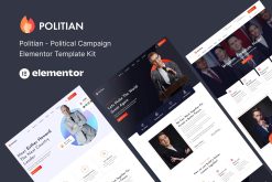 Politian - Political Campaign & Elections Elementor Template Kit