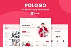 Pologo - Digital Marketing Elementor Template Kit